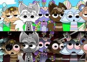 Play Sprunki Dessert Sweetness now